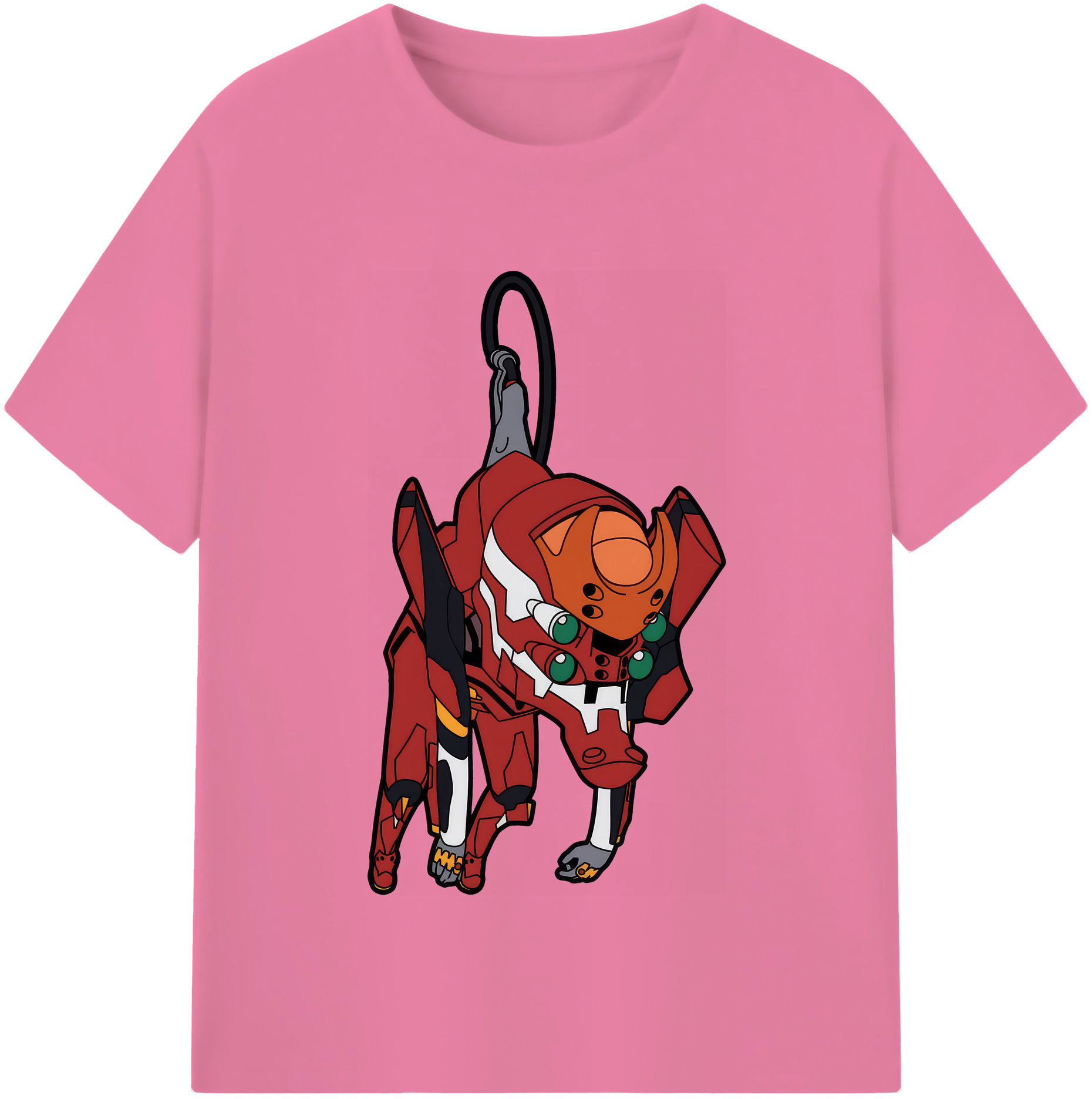 （画像用） EVA 新世紀エヴァンゲリオン 綿100％半袖Tシャツ（フロントプリント）